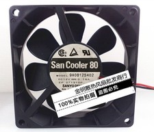 1 Pc. New 9A0812S402 Cooling Fan 8025 DC12V 0.18A 8CM 2Pin