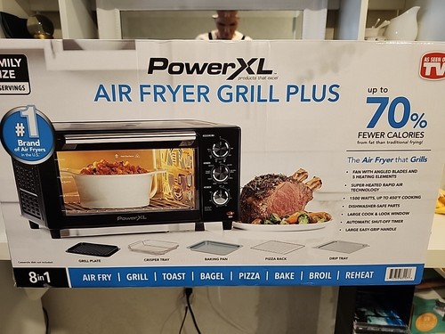 Power Xl Family Size Air Fryer Grill Plus 8 in1 - Picture 2 of 4