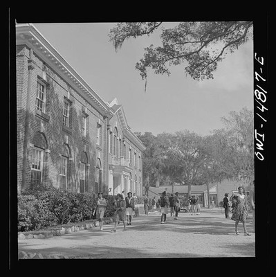 Daytona Beach Florida Bethune-Cookman College White Hall Students 1943