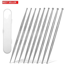 Acupressure Pen Massage Tool 6 Pcs Stainless Steel Dual Head Facial Reflexology