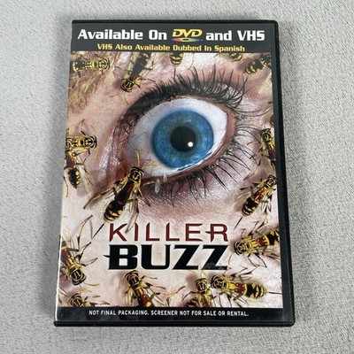 Killer Buzz DVD Screener 2001 Gabrielle Anwar, Hauer, Sheffer - Used Good
