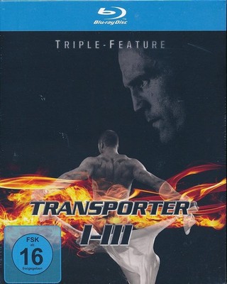 Transporter 1-3 Triple-Feature Blu-Ray Box Set,neu , Jason Statham