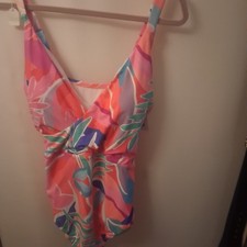 1 Piece 2x Plus Size Women's Swim Suite