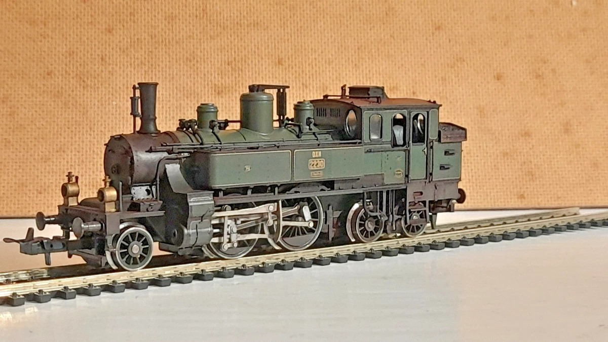 Petit Train Trix Western Germany - Modèle Réduit Miniature Original De Collection