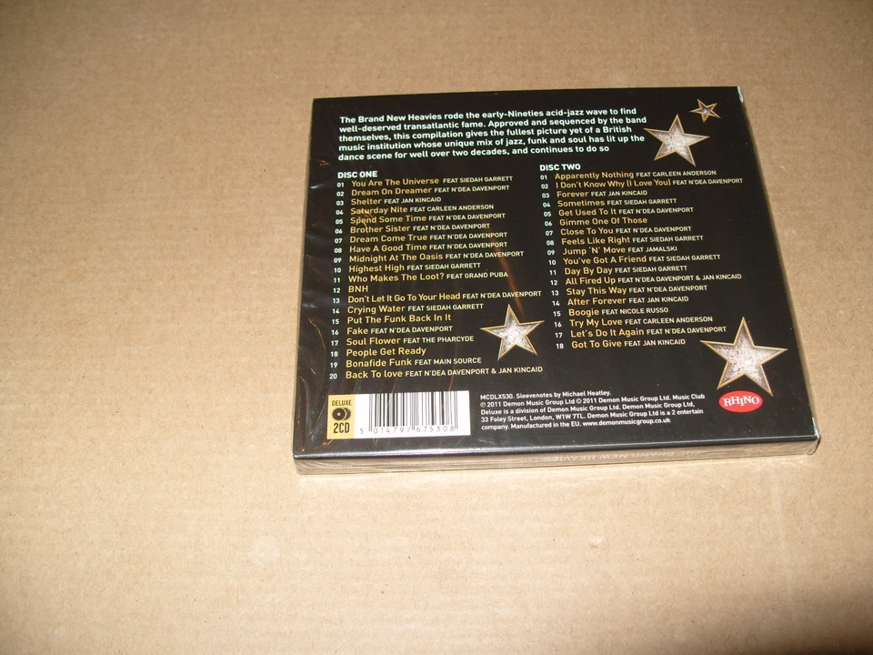 The Brand New Heavies - Best of 20 Years (2011) 2 CD DELUXE NEW & SEALED (L.S.) - Image 2 of 3