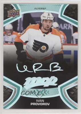 2021-22 Upper Deck MVP Super Script 16/25 Ivan Provorov #109 g6x