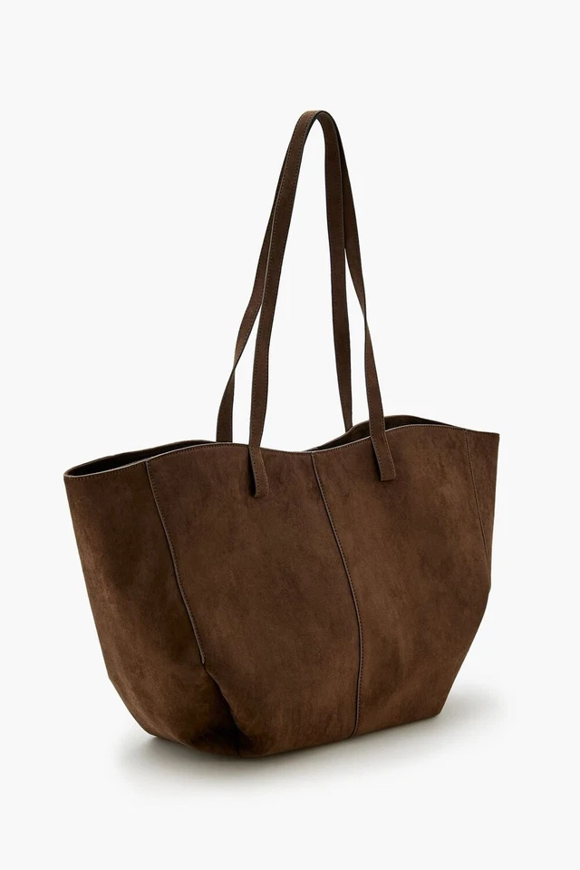 Nuevo BOLSO DE MANO FOREVER 21 GAMUZA SINTÉTICA Foto 2 de 4