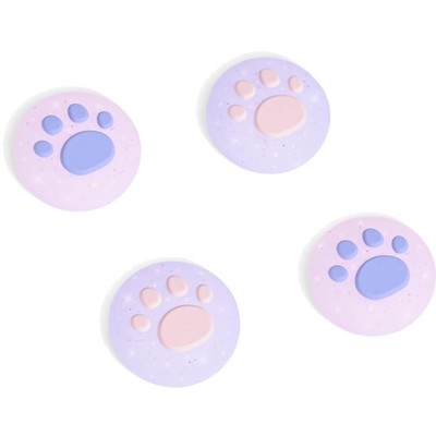 Joy Con Daumen Griffkappe Kawaii Silikon Rosa Lila für Nintendo Switch