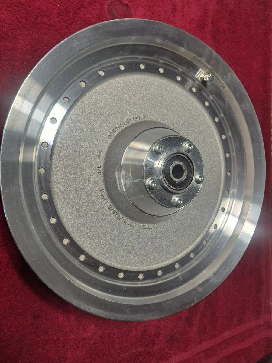 Harley-Davidson Motorcycle Wheels and Rims Silver 3in. Rim Width