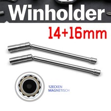 14+16mm Magnetic Thin Wall 3/8'' Drive Spark Plug Socket CR-V Removal Tool