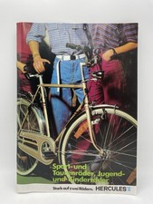 Hercules Fahrrad Sporträder Prospekt Magazin Katalog Broschüre 80er Sammler