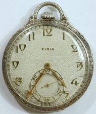 Lord Elgin Corsican 21j 12s Grade 450 14k Solid Gold Wadsworth Case Running 