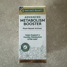 NEW Nature's Bounty Advanced Metabolism Booster Capsules Supplement