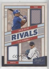 2019 Leather & Lumber Rivals Materials 59/99 Adrian Beltre Felix Hernandez 0j5