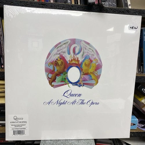 QUEEN - A Night at the Opera - NEW SEALED BLACK VINYL LP. REMASTERED EDITION.