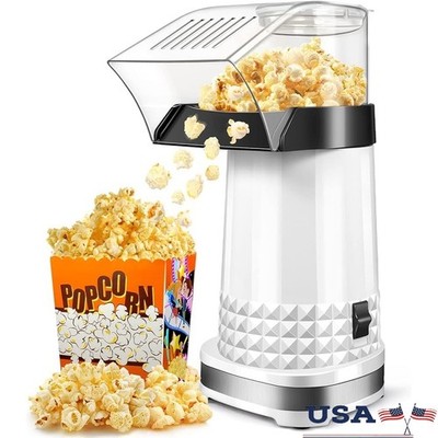 1200W Hot Air Popcorn Maker 4.5QT Quick Popping Oil Free Snack Machine New