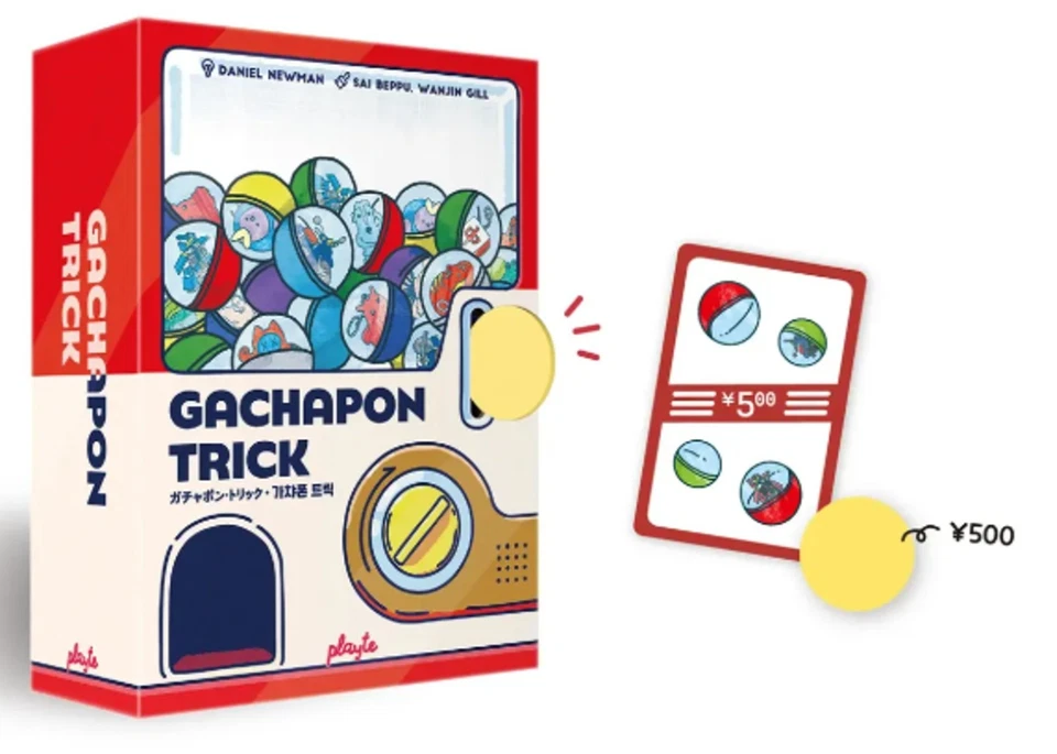 Gachapon Trick Board Game (2025) - Unique Trick Taking & Set Collection Card Gam - Image 2 of 4