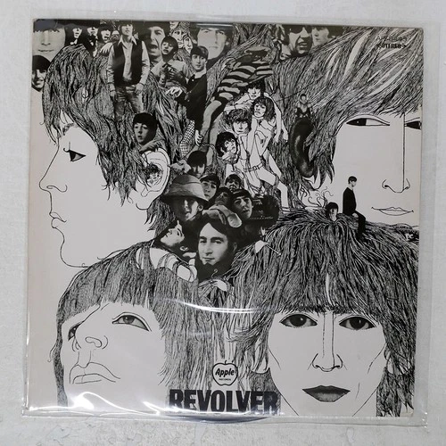 BEATLES REVOLVER APPLE AP8443 Japan VINYL LP