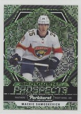 2023 Parkhurst Prominent Prospects Green Achievement /150 Mackie Samoskevich sp9