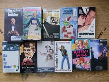 11 Piece VHS Cassette Lot/Sealed Godfather Cassettes/Look!