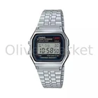 Casio A159W-N1 Vintage Digital Watch Silver Stainless Steel