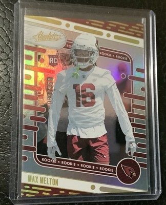 2024 Panini Absolute Max Melton Rookie Spectrum Silver RC /350 Cardinals  