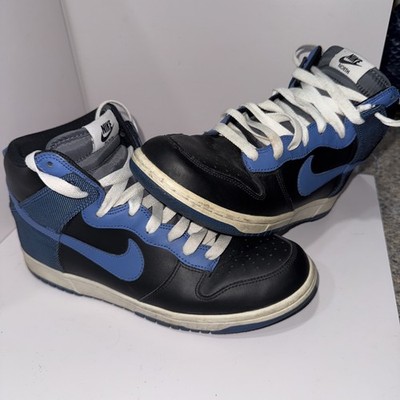 Nike Dunk High North Black Varsity Blue Flint Grey Sz 8.5 317982-041 Men