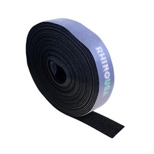 Rhino USA Hook and Loop Tape Roll Heavy-Duty, Reusable, Non-Adhesive Int