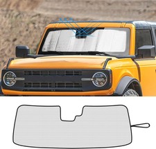 Windshield Sunshade Sun Shade Heat Shield Sun Visor Mat for2021 2022 2023 silver