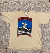 Vintage Lagwagon T- Shirt Size Xl Everyone Wins On Heroin 90's Tour  No Fx Punk