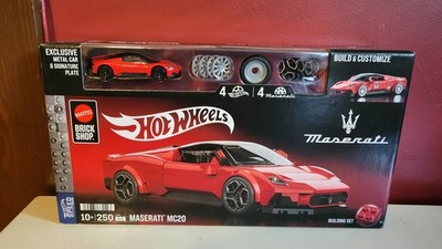 Maserati MC20 Mattel Brick Shop Hot Wheels BRAND-NEW | eBay