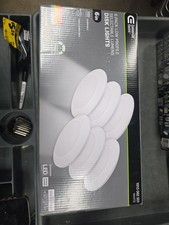 Commercial Electric 6" LED Disk Flush Mount Light 3-Pack 2700K-5000K 600-1100LM