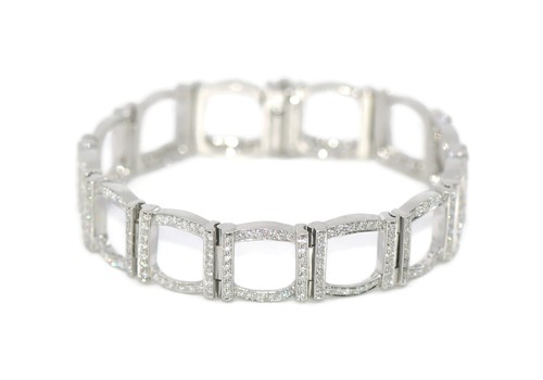 Tiffany & Co Platinum Diamond Bracelet - Picture 2 of 3