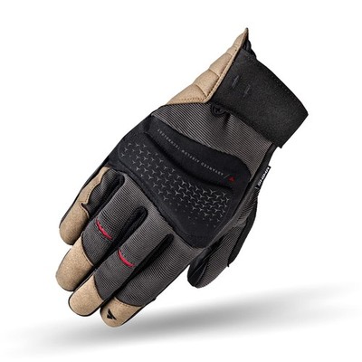 Men's Leather Motorcycle Gloves - Armoured, Ventilated, Touchscreen, Summer Use