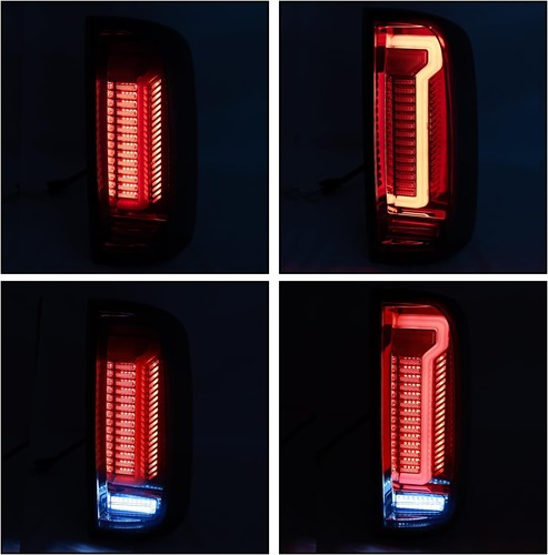 Par de luces traseras LED compatibles con Chevy Chevrolet Colorado Smoke 2015-2022 - Imagen 4 de 9