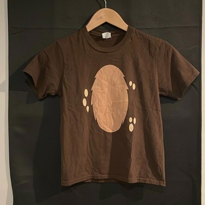 Kids bear belly tshirt brown size small perfect for a Halloween costume EUC