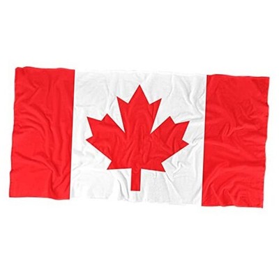 Beach Towel, 30''x60'' Beach Towel Canadian Flag