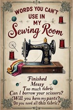 Retro Tin Metal Signs Home D cor 8x12 Vintage Metal Wall Art Colorfast, and Clas