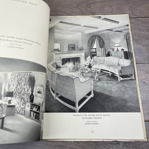 The Architectural Digest Volume XI, Number 1 vtg mag 1945 Mid Century Modern - Picture 9 of 16
