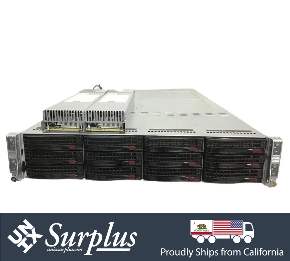 QTY 4x 1U X11 Servers $397ea in 2U LFF 4 Node Case 2x Intel Xeon Skylake DDR4 - Image 3 of 4