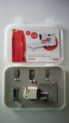 Genuine Bernette 6 Piece Quilting Presser Foot Kit for B37 and B38 502060.14.28