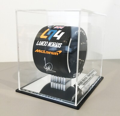 1/10th Lando Norris 2024 Netherlands Win Pirelli Tyre Display Award (SMALL)