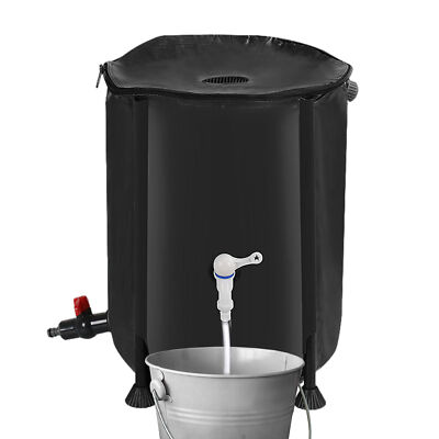 #ad 200L Water Butt Rainwater Collector Storage Tank Garden Rain Container W Filter $76.58