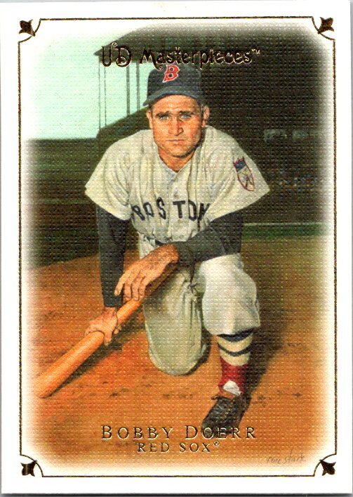 2008 Upper Deck Fan Packs - 2007 Upper Deck Masterpieces #59 Bobby Doerr 7TT
