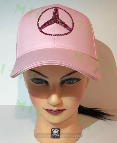 Mercedes Benz Bling 3D Logo Hat Cap W 