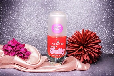 Essence Glossy Jelly Nagellack Farbe 03 Sugar High fruchtiger Duft Juicy Scent