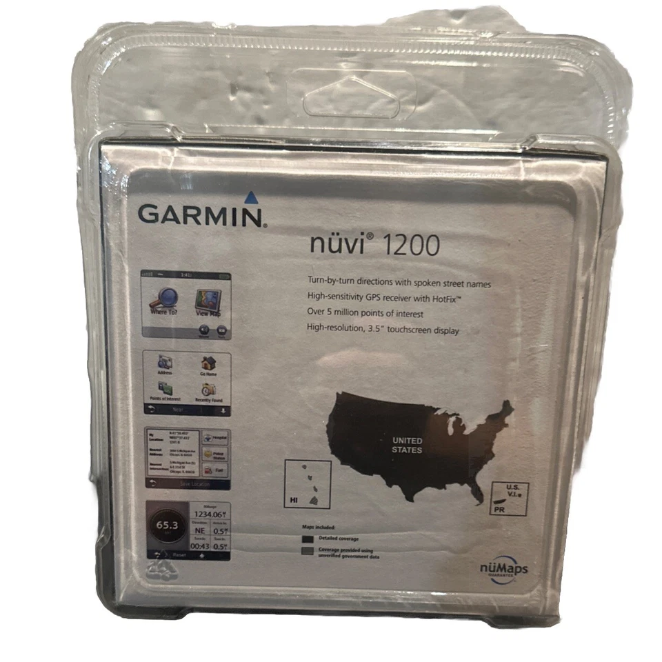 NEW Garmin nuvi 1200 Automotive Mountable (9) - Image 2 of 2