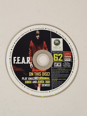Official Xbox Magazine Demo Disc 62 (Xbox 360, 2006) F.E.A.R. DISC ONLY