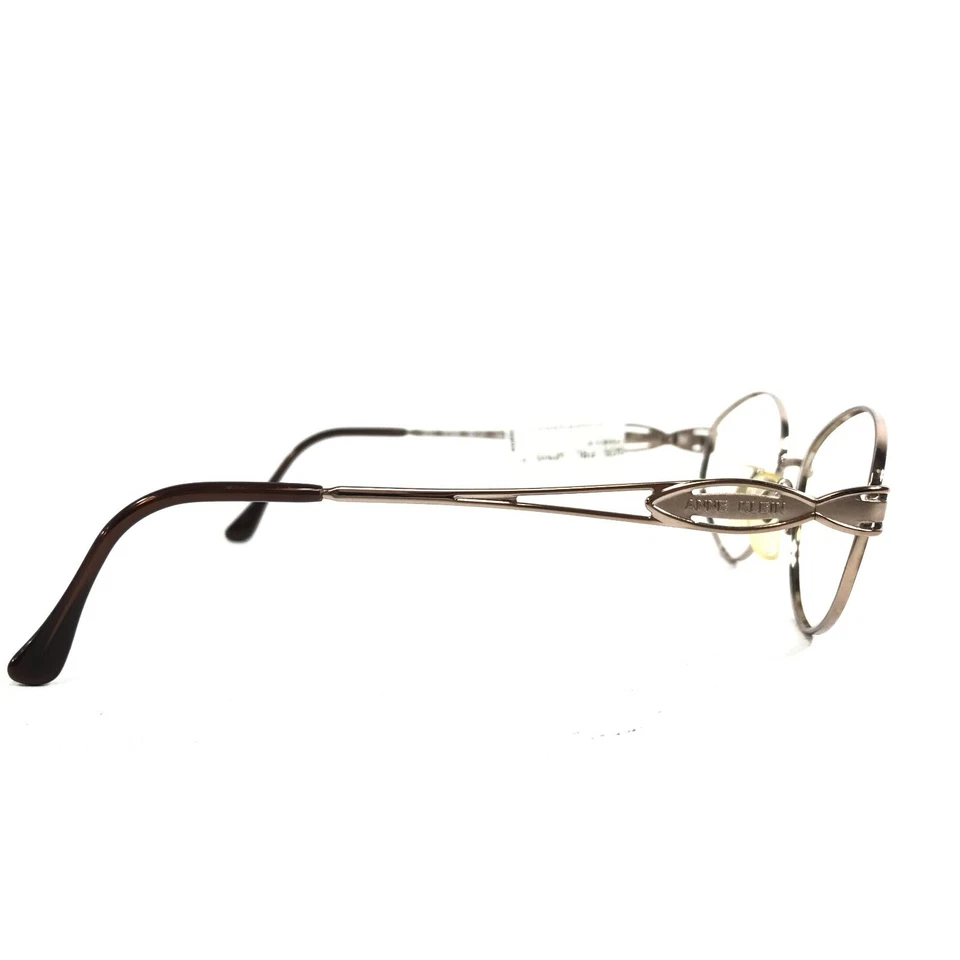 Monturas de gafas Anne Klein AK 2004 K1028 marrón redondo ovalado borde completo 53-17-130 Foto 4 de 4