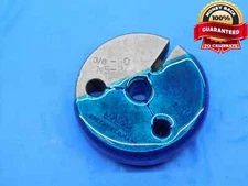 3/8 30 NS 2 THREAD RING GAGE .375 .3750 NO GO ONLY P.D. = .3500 INSPECTION CHECK